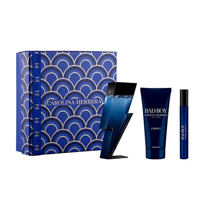 100ml 2 in 1 Carolina Herrera Bad Boy Cobalt gift set