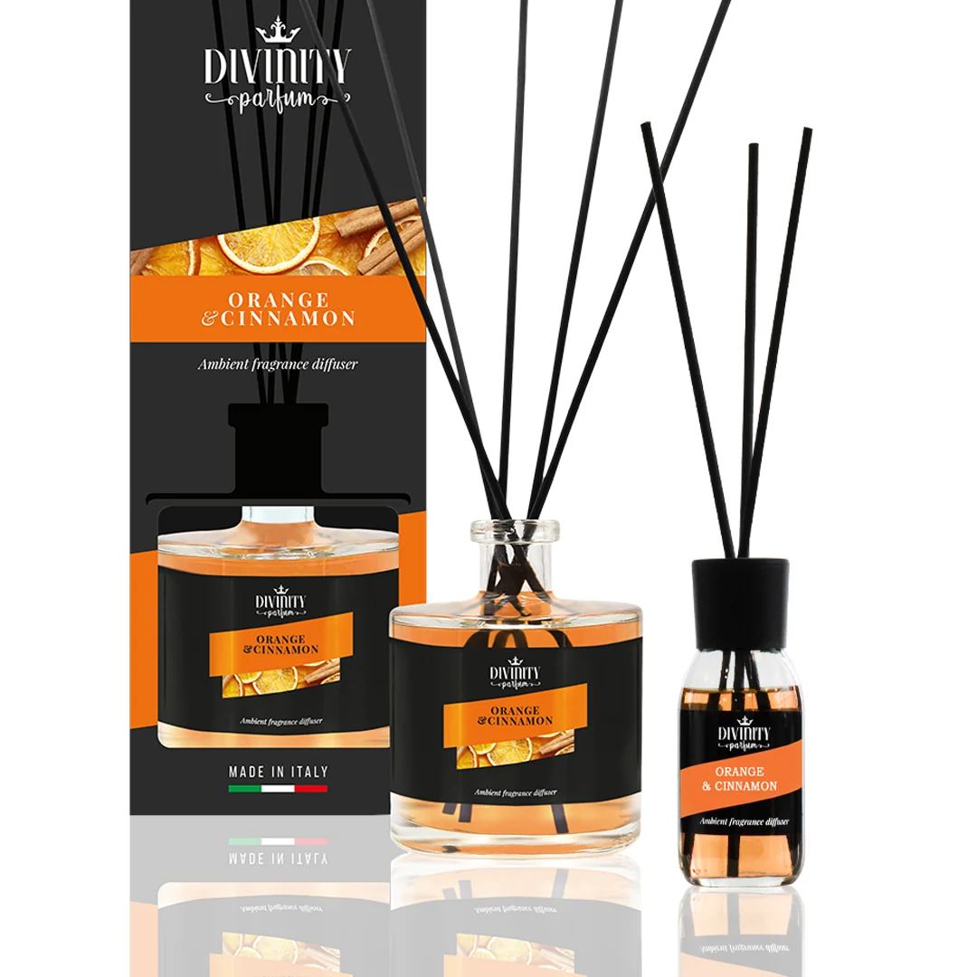 125ML Divinity Cinnamon and Orange reed diffuser