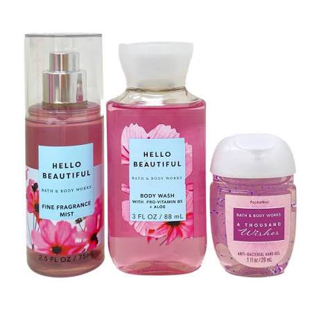 Bath and Body Works 3 IN 1 MINI Body Mist
