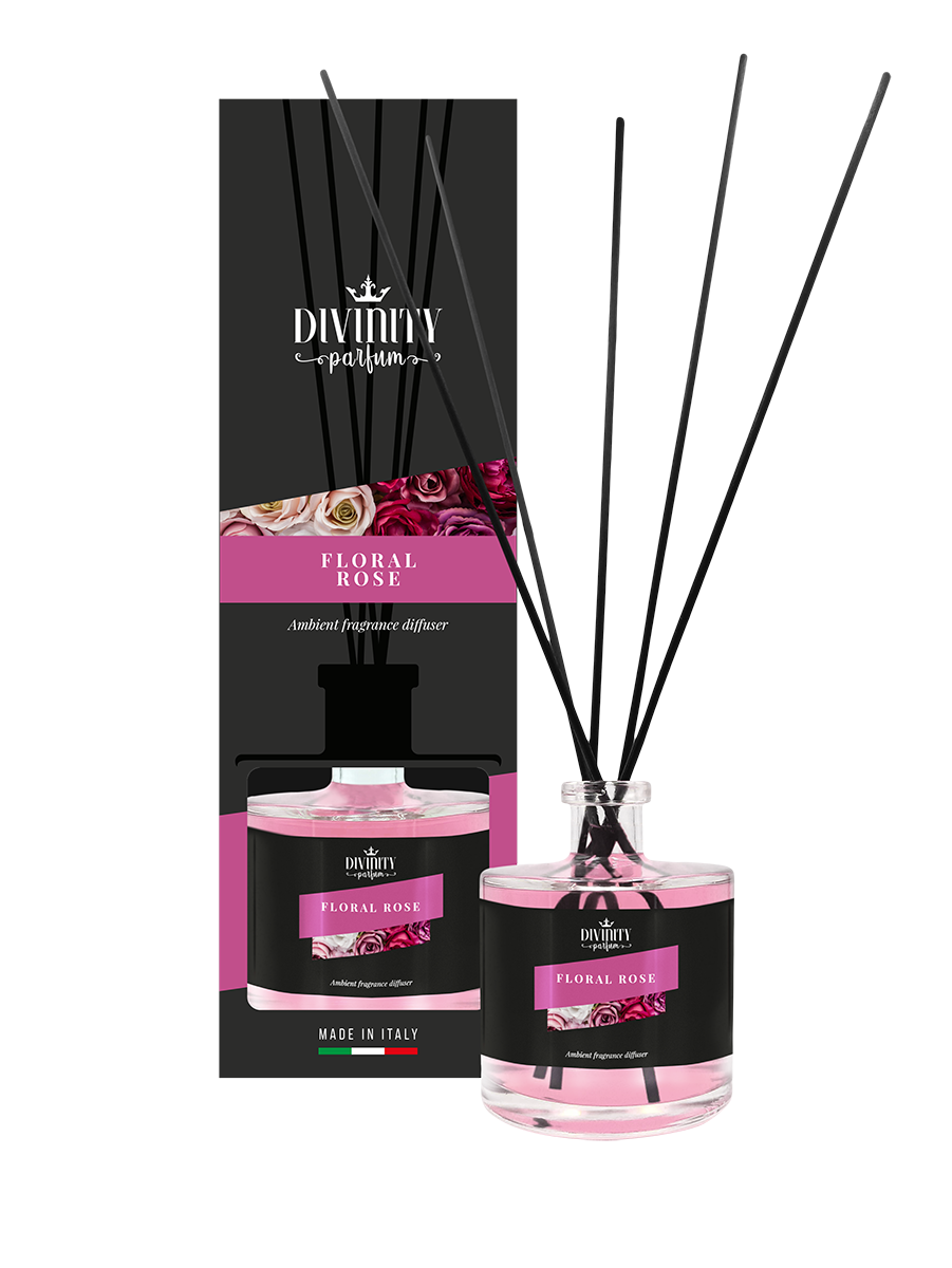 500ML DIVINITY FLORAL ROSE REED DIFFUSER