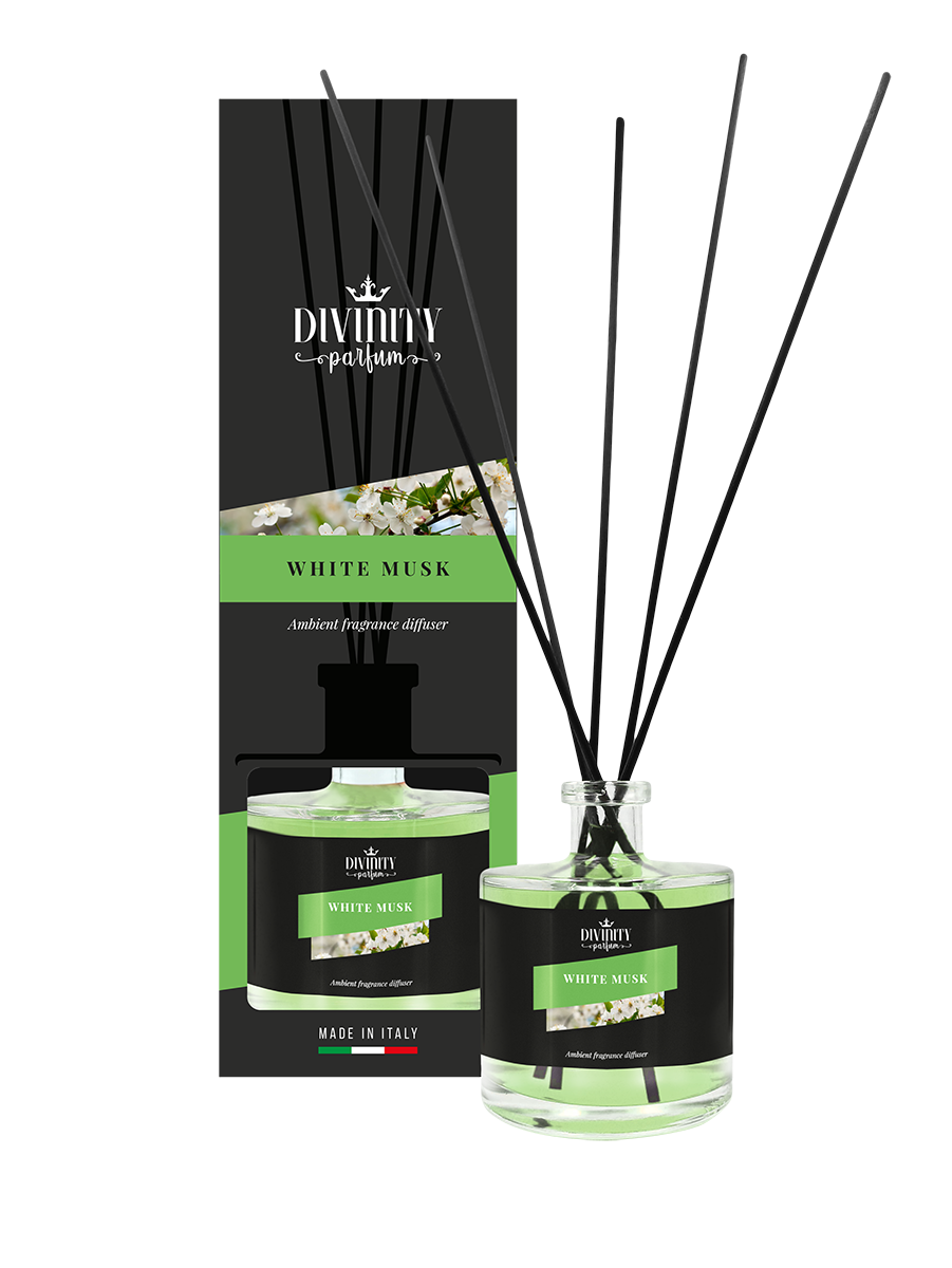 500ML DIVINITY WHITE MUSK REED DIFFUSER