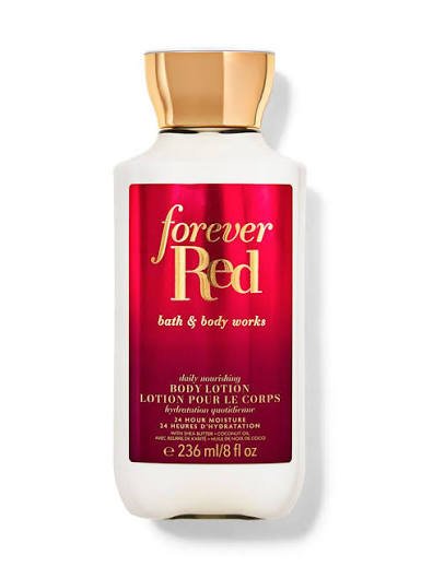 Bath&BodyWorks Forever red body lotion