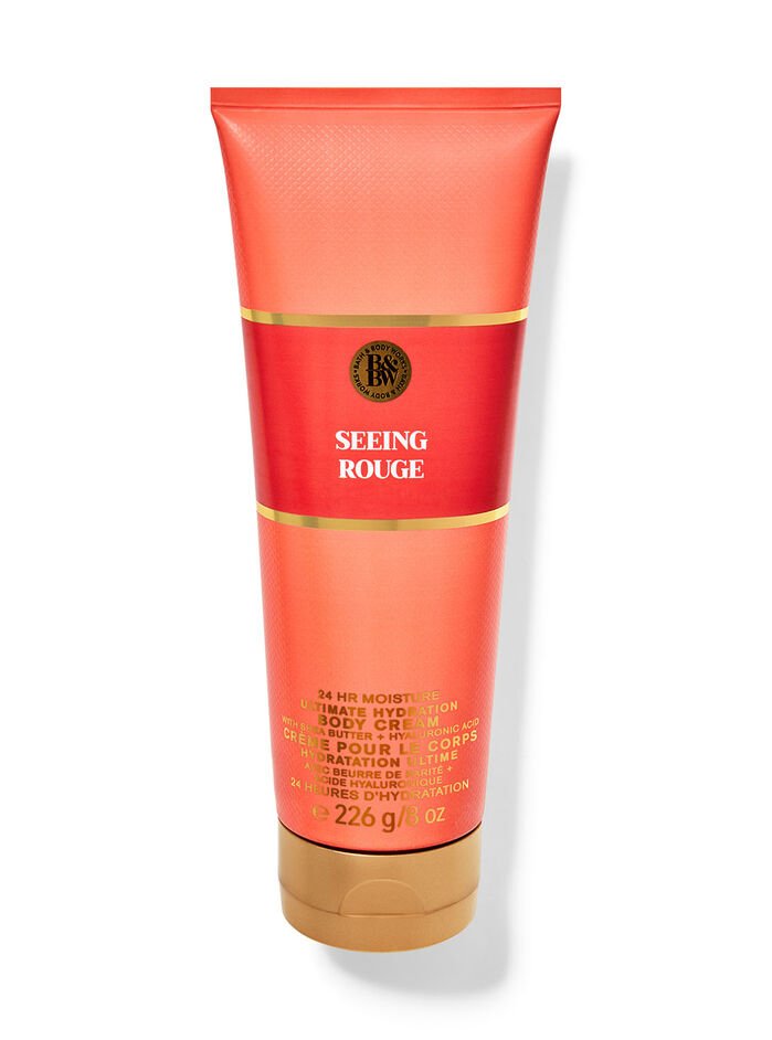 Bath & Body Works Seeing Rouge body cream