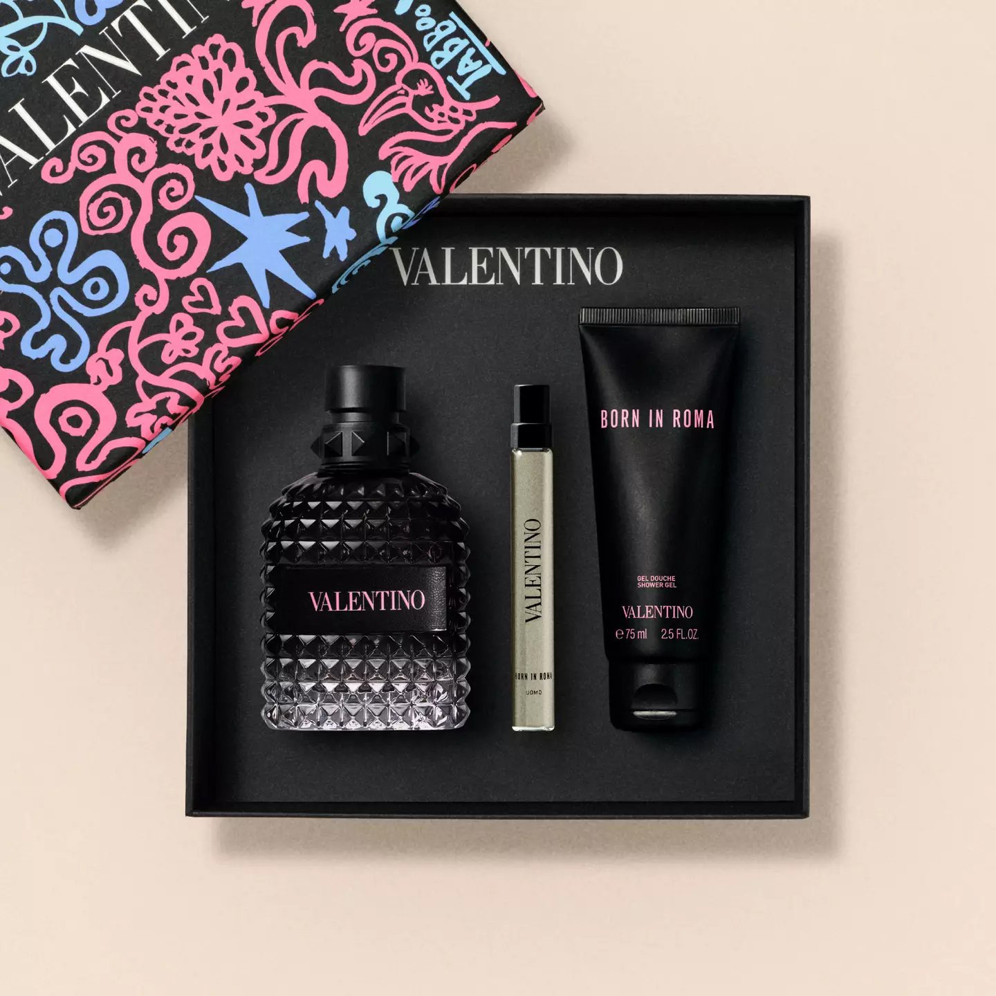 3 in 1 VALENTINO UOMO SET